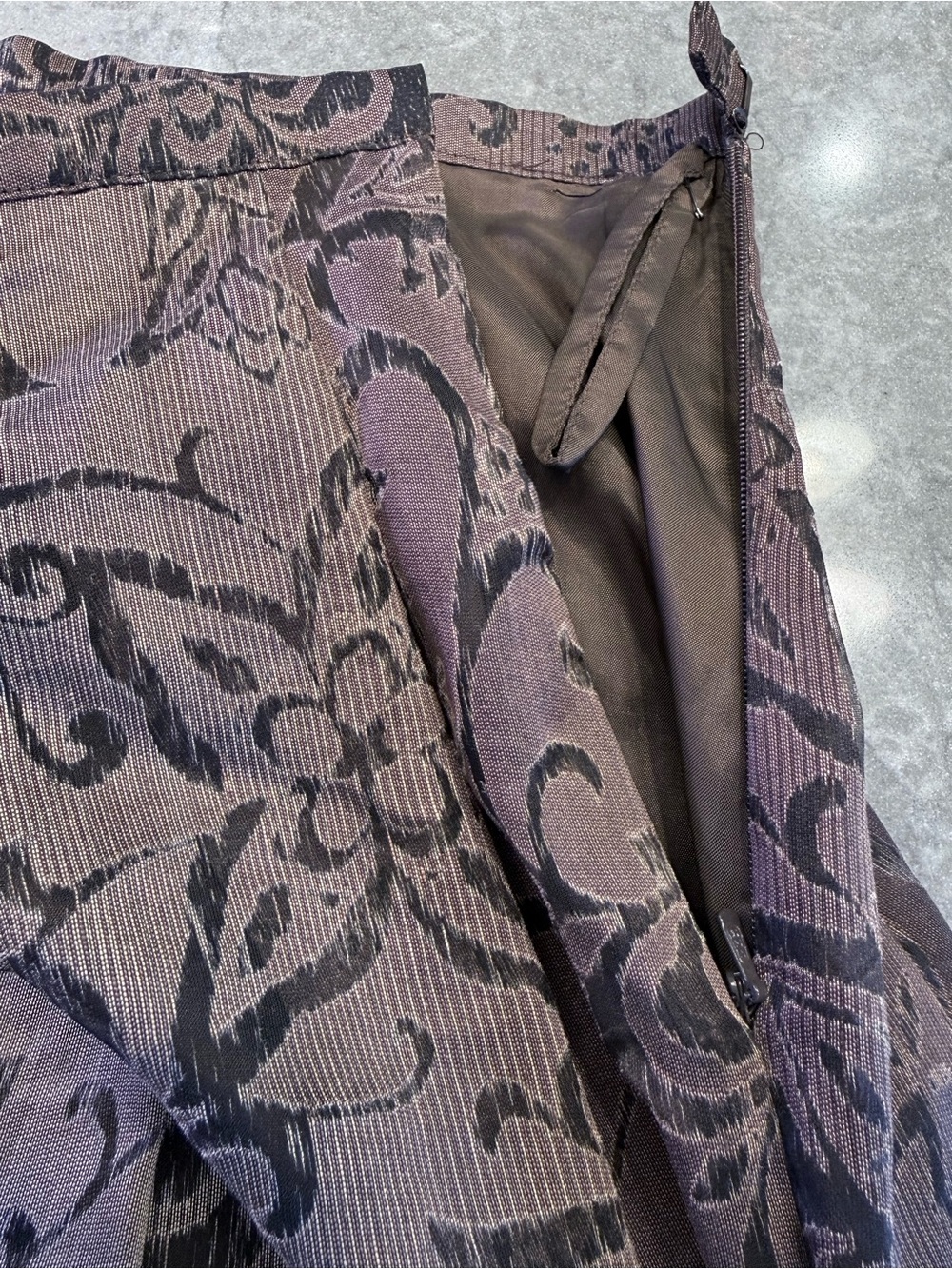 SIMON CHANG Linen Skirt - Picture 7 of 7